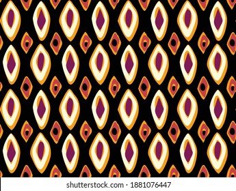 seamless ethnic modern mosaic retro tile