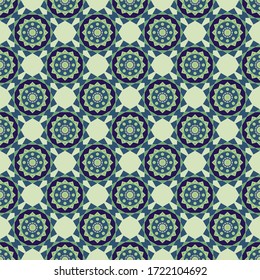 Motivo étnico sin inconvenientes mosaico de tejas orientales repetir interminables texturas de fondo para textiles, pañuelos, cortinas, prendas de vestir, alfombras, papeles pintados, estampados de tela