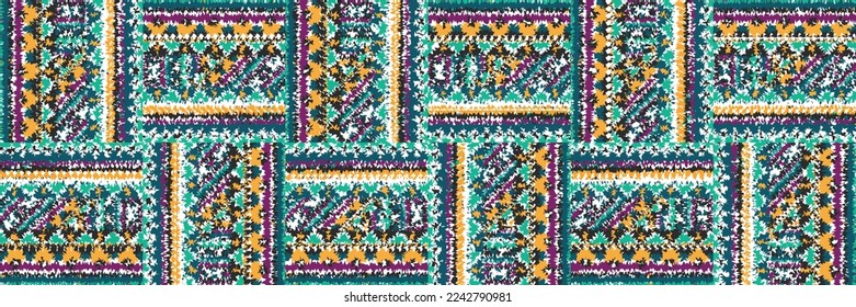 Seamless ethnic oriental ikat pattern,fabric,embroidery.Mexican pattern.decorative colored tiles.latin african.indian fabric.Pekalongan.Wax Print.beautiful motifs.batik.generic mascot tiles.tile.ikat