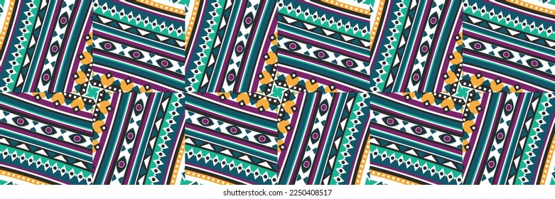 Seamless ethnic oriental ikat pattern,fabric,embroidery.Mexican pattern.decorative colored tiles.latin african.indian fabric.Pekalongan.Wax Print.beautiful motifs.batik.ceramic tile.tile.ikat.vector