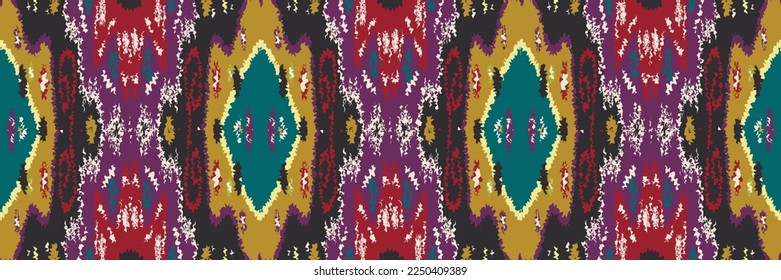 Seamless ethnic oriental ikat pattern,fabric,embroidery.Mexican pattern.decorative colored tiles.latin african.indian fabric.Pekalongan.Wax Print.beautiful motifs.batik.ceramic tile.tile.ikat.vector