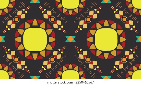 Seamless ethnic oriental ikat pattern,fabric,embroidery.Mexican pattern.decorative colored tiles.latin african.indian fabric.Pekalongan.Wax Print.beautiful motifs.batik.ceramic tile.tile.ikat.vector