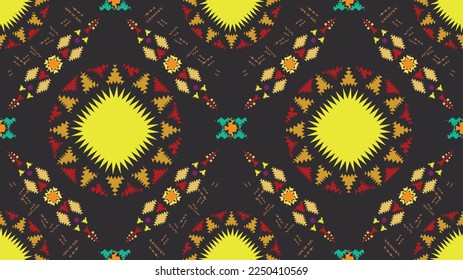 Seamless ethnic oriental ikat pattern,fabric,embroidery.Mexican pattern.decorative colored tiles.latin african.indian fabric.Pekalongan.Wax Print.beautiful motifs.batik.ceramic tile.tile.ikat.vector