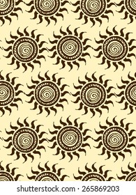 Seamless ethnic ornament.