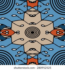 seamless ethnic pattern 