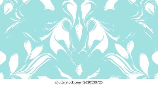 Padrão étnico perfeito misturando batik africano, geometria asteca e florais boêmios. Design de tecido de luxo para moda, joias ou vestuário bordado. Motivos inspirados no Ikat. Ilustração vetorial