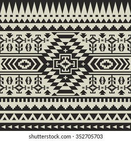 seamless ethnic pattern design