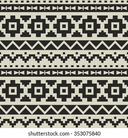 seamless ethnic pattern design