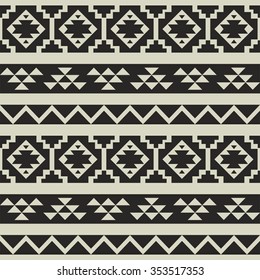 seamless ethnic pattern design