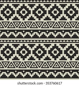 seamless ethnic pattern design