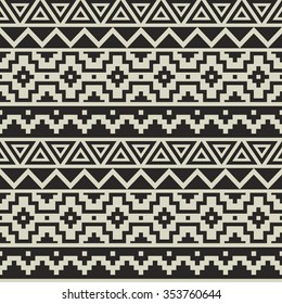 seamless ethnic pattern design