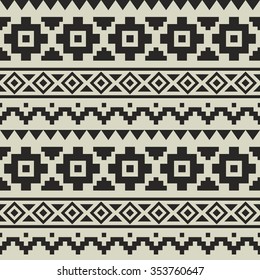 seamless ethnic pattern design