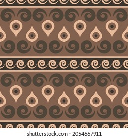 seamless ethnic pattern design abstract