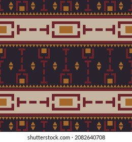 seamless ethnic pattern design abstract