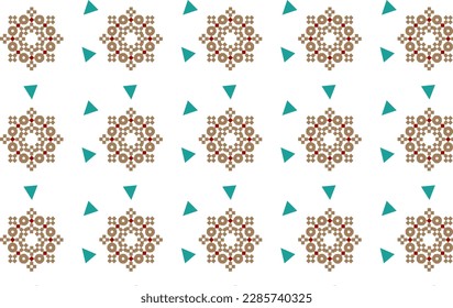Seamless Ethnic Pattern Design Series