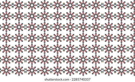 Serie de diseño de patrones étnicos en curso