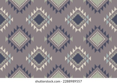 Seamless ethnic pattern design. traditional patterned vector It is a pattern geometric shapes. Create beautiful fabric patterns. Design for print. Using in the fashion industry.