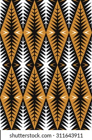 seamless ethnic pattern design. vector illustration