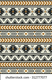 seamless ethnic pattern design. vector illustration