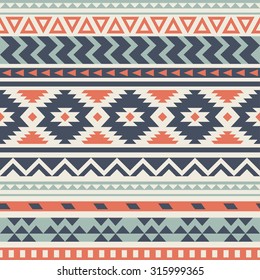seamless ethnic pattern design. vector illustration