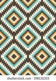 seamless ethnic pattern design. vector illustration