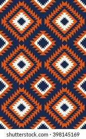 seamless ethnic pattern design. vector illustration
