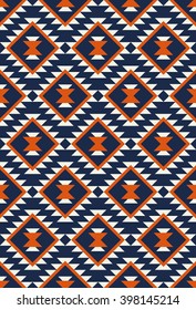 seamless ethnic pattern design. vector illustration
