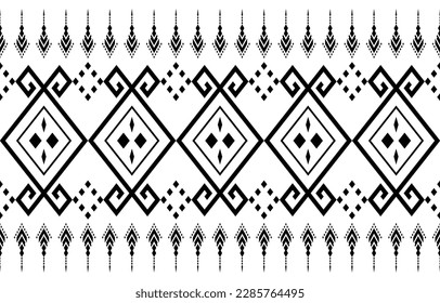 seamless ethnic pattern design.ethnic oriental ikat pattern traditional Design.ethnic oriental pattern traditional Design for background,carpet,clothing,wrapping,fabric,embroidery