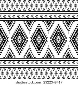 seamless ethnic pattern design.ethnic oriental ikat pattern traditional Design.ethnic oriental pattern traditional Design for background,carpet,clothing,wrapping,fabric,embroidery