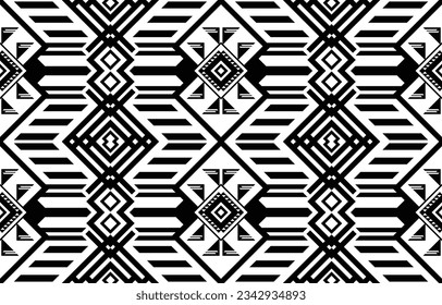 seamless ethnic pattern design.ethnic oriental ikat pattern traditional Design.ethnic oriental pattern traditional Design for background,carpet,clothing,wrapping,fabric,embroider