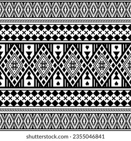 seamless ethnic pattern design.ethnic oriental ikat pattern traditional Design.ethnic oriental pattern traditional Design for background,carpet,clothing,wrapping,fabric,embroidery