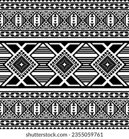 diseño de patrones étnicos sin fisuras.diseño tradicional de tipo étnico oriental de ikat.patrón étnico oriental tradicional Diseño para fondo, alfombra, ropa, envoltura, tela, bordado