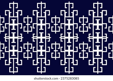 Seamless ethnic pattern design.ethnic oriental ikat pattern traditional Design.ethnic oriental pattern traditional Design for background,carpet,clothing,wrapping,fabric,embroidery