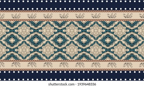 seamless ethnic pattern design.Geometric ethnic oriental ikat pattern traditional Design.Geometric ethnic oriental pattern traditional Design for background,carpet,clothing,wrapping,fabric,embroidery