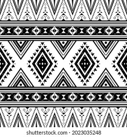 diseño de patrones étnicos sin fisuras.Diseño tradicional geométrico étnico oriental de ikat.Patrón geométrico étnico oriental Diseño tradicional para el fondo, alfombra, ropa, envoltura, tela, bordado