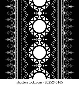 seamless ethnic pattern design.Geometric ethnic oriental ikat pattern traditional Design.Geometric ethnic oriental pattern traditional Design for background,carpet,clothing,wrapping,fabric,embroidery