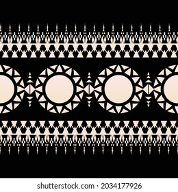 seamless ethnic pattern design.Geometric ethnic oriental ikat pattern traditional Design.Geometric ethnic oriental pattern traditional Design for background,carpet,clothing,wrapping,fabric,embroidery