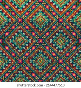 seamless ethnic pattern design.Geometric ethnic oriental ikat pattern traditional Design.ethnic oriental pattern,fabric,embroidery.Mexican pattern.merican pattern.latin african.indian fabric.Mexican