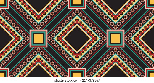 Nahtloses ethnisches Muster.Geometrisches ethnisch-orientalisches Muster traditionelles Design.ethnisch-orientalisches Muster, Gewebe, Stickerei.Mexican muster.latin african.indian.mexikanisches Muster.mexikanisches Muster