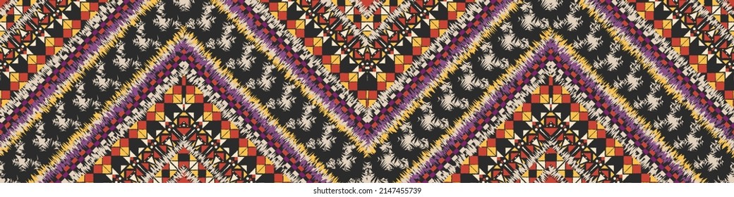 seamless ethnic pattern design.Geometric ethnic oriental ikat pattern traditional Design.ethnic oriental pattern,fabric,embroidery.Mexican pattern.merican pattern.latin african.indian fabric.Mexican