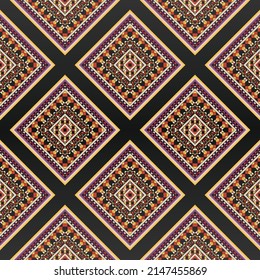 seamless ethnic pattern design.Geometric ethnic oriental ikat pattern traditional Design.ethnic oriental pattern,fabric,embroidery.Mexican pattern.merican pattern.latin african.indian fabric.Mexican