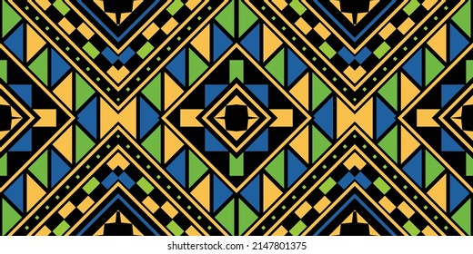 Nahtloses ethnisches Muster.Geometrisches ethnisch-orientalisches Muster traditionelles Design.ethnisch-orientalisches Muster, Gewebe, Stickerei.Mexican muster.latin african.indian.mexikanisches Muster.mexikanisches Muster