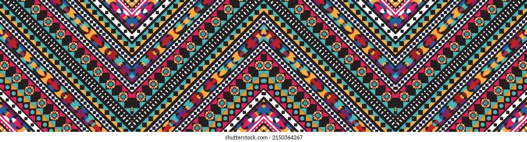 seamless ethnic pattern design.Geometric ethnic oriental ikat pattern traditional Design.ethnic oriental pattern,fabric,embroidery.Mexican pattern.merican pattern.latin african.indian fabric.Mexican