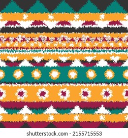 seamless ethnic pattern design.Geometric ethnic oriental ikat pattern traditional Design.ethnic oriental pattern,fabric,embroidery.Mexican pattern.merican pattern.latin african.indian fabric.Mexican