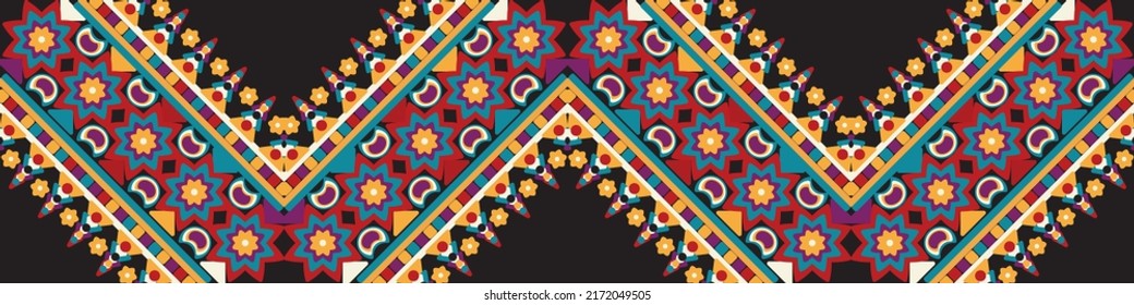 seamless ethnic pattern design.Geometric ethnic oriental ikat pattern traditional Design.ethnic oriental pattern,fabric,embroidery.Mexican pattern.merican pattern.latin african.indian fabric.Mexican