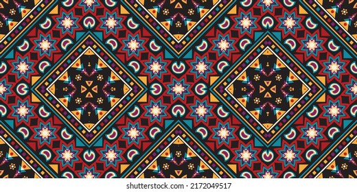 seamless ethnic pattern design.Geometric ethnic oriental ikat pattern traditional Design.ethnic oriental pattern,fabric,embroidery.Mexican pattern.merican pattern.latin african.indian fabric.Mexican