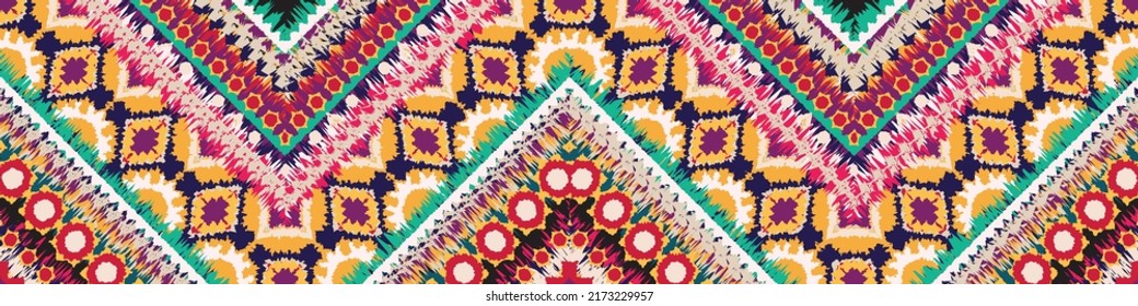 seamless ethnic pattern design.Geometric ethnic oriental ikat pattern traditional Design.ethnic oriental pattern,fabric,embroidery.Mexican pattern.merican pattern.latin african.indian fabric.Mexican