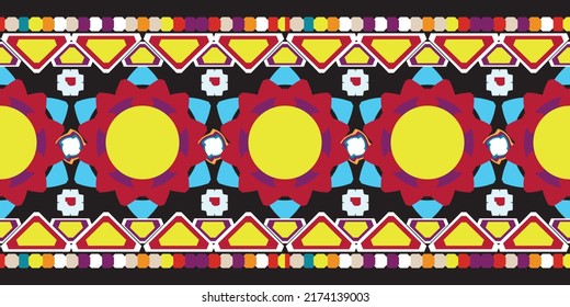 seamless ethnic pattern design.Geometric ethnic oriental ikat pattern traditional Design.ethnic oriental pattern,fabric,embroidery.Mexican pattern.merican pattern.latin african.indian fabric.Mexican
