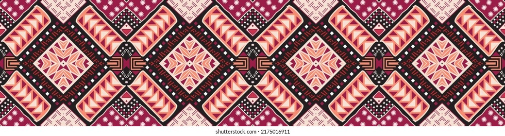 seamless ethnic pattern design.Geometric ethnic oriental ikat pattern traditional Design.ethnic oriental pattern,fabric,embroidery.Mexican pattern.merican pattern.latin african.indian fabric.Mexican