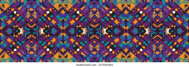 Nahtloses ethnisches Muster.Geometrisches ethnisch-orientalisches Muster traditionelles Design.ethnisch-orientalisches Muster, Gewebe, Stickerei.Mexican muster.latin african.indian.mexikanisches Muster.mexikanisches Muster